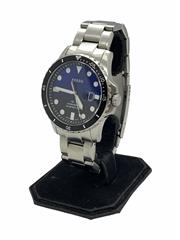 Fossil FB-01 Three-Hand Blue Dial Stainless Steel FS5668 Watch